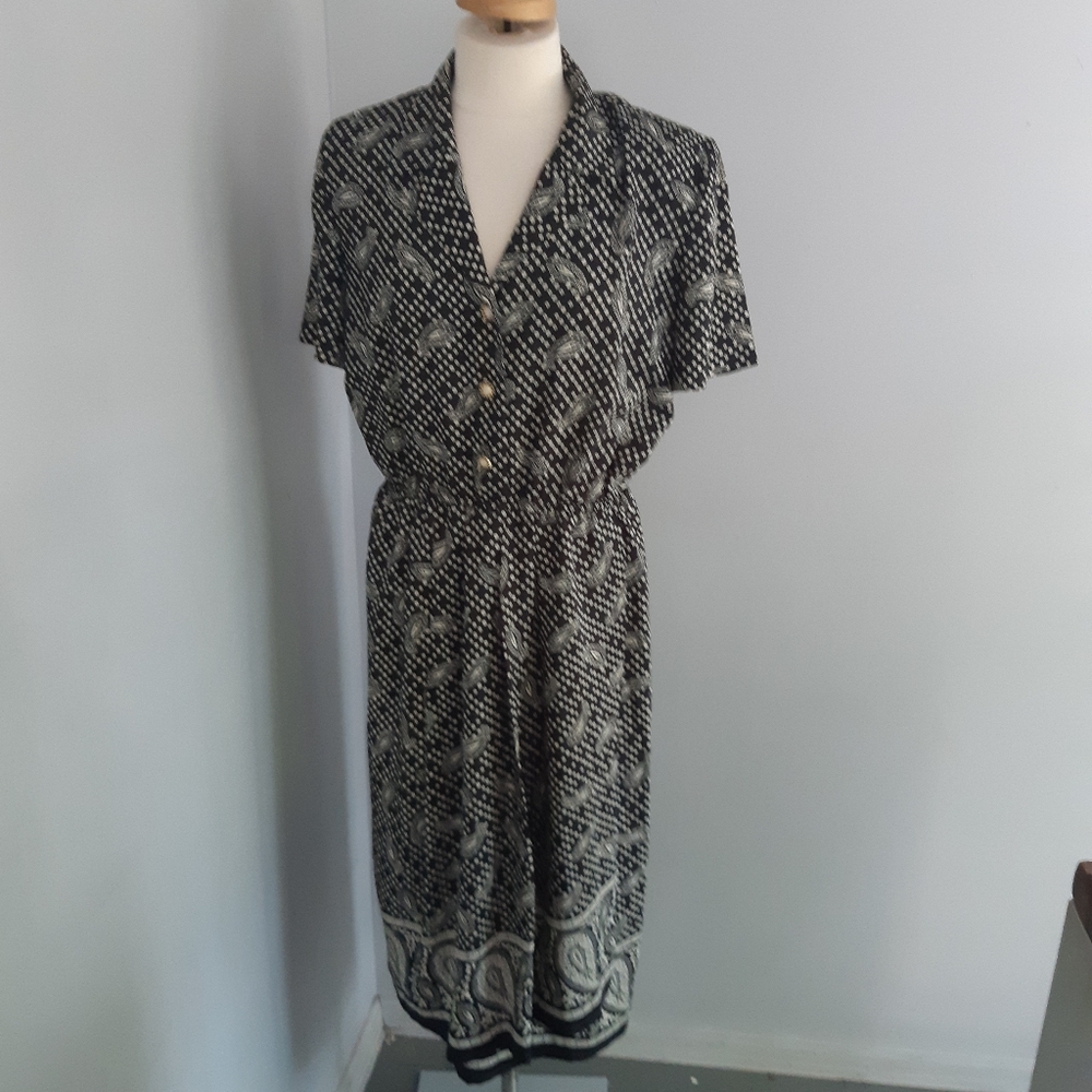 Leslie Fay Dresses vintage dress Size 14